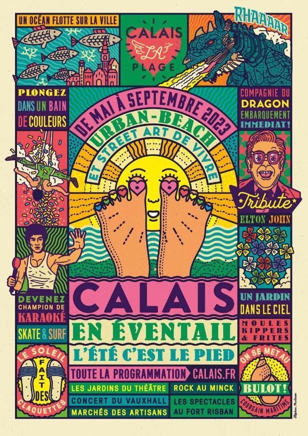 Le Familial Appartamento Calais Esterno foto